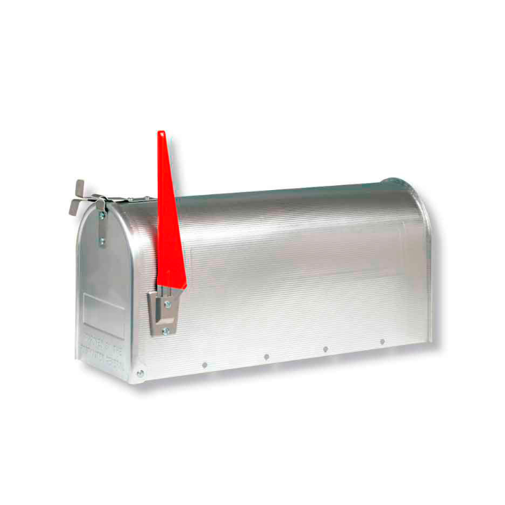U.S. Mailbox, 17x48x22 cm, aluminium, VB 186305 - 0