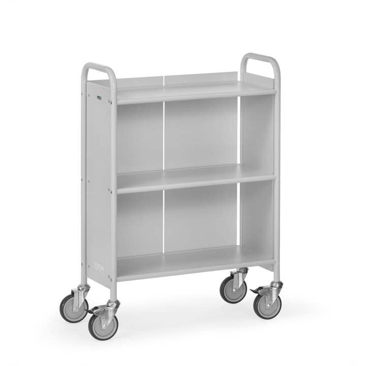 Dossierwagen lichtgrijs, 721x350mm Draagverm. 150kg - 0