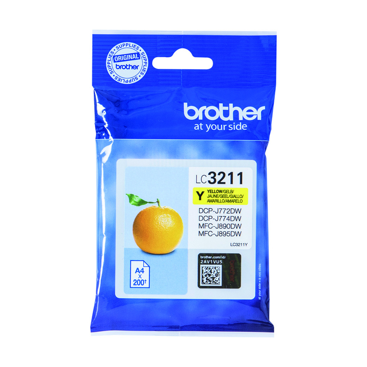 Inkcartridge brother lc-3211 geel(lc3211y) - 0
