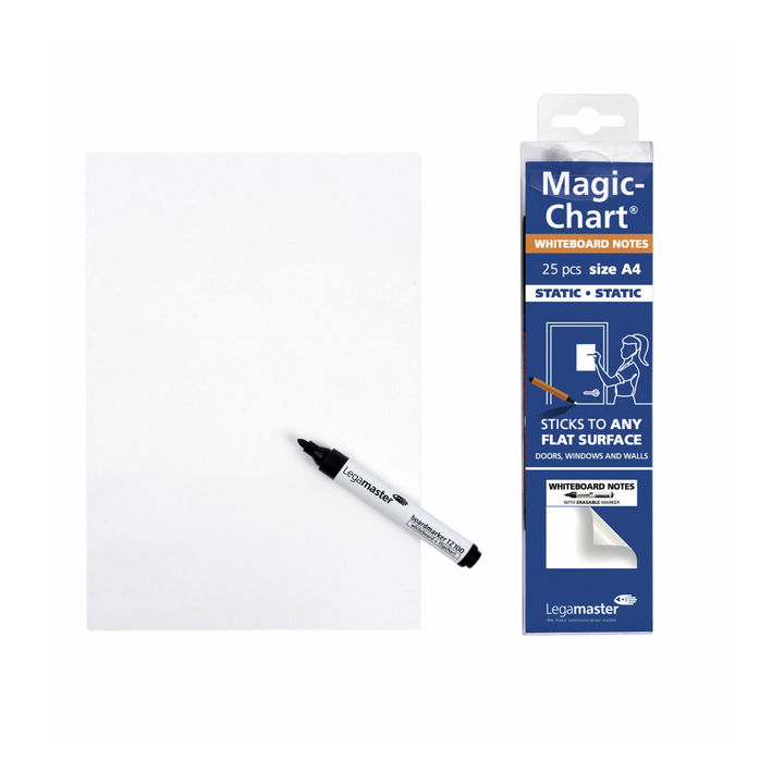 Legamaster Magic-Chart, notes, 20x30cm, wit (25 stuks) - 0