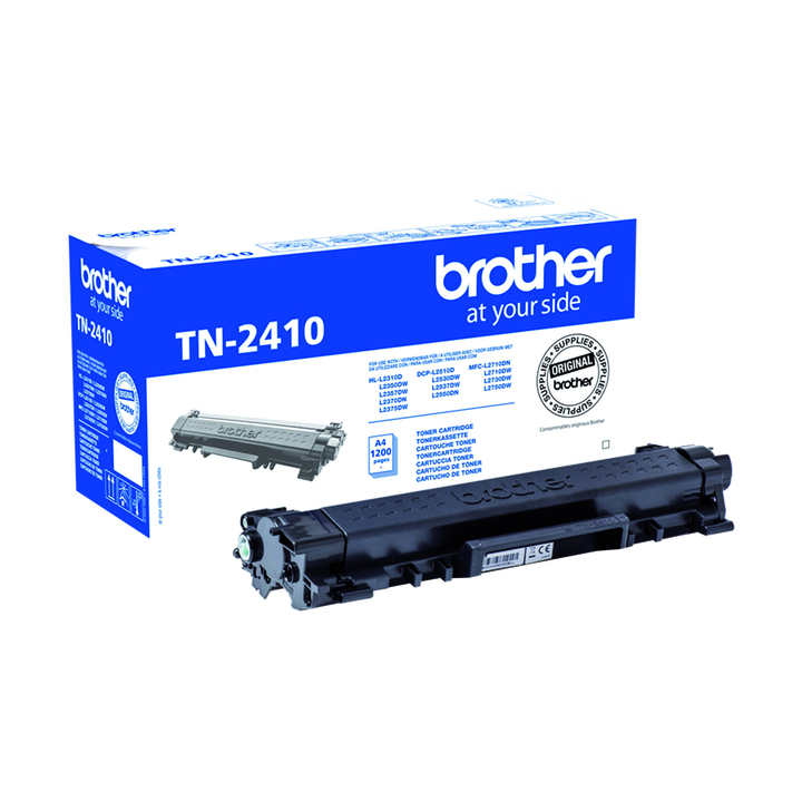 Toner brother tn-2410 1.2k zwart(tn2410) - 0