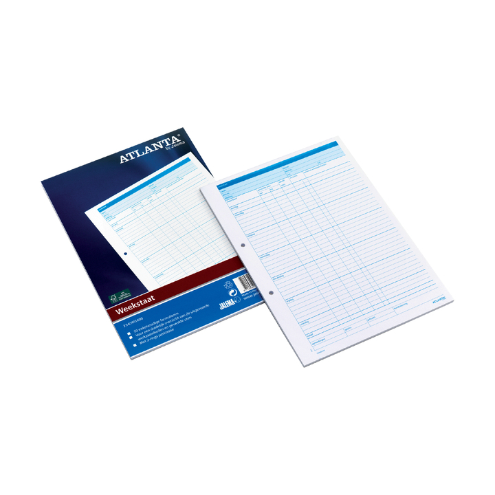 Weekstaat a5404-016 297x290mm 50v - 0