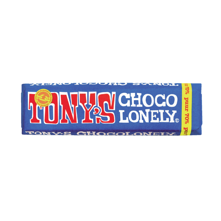 Tony's Chocolonely, chocolade, 50 gram, puur, nlrp50 (1 stuk) - 0