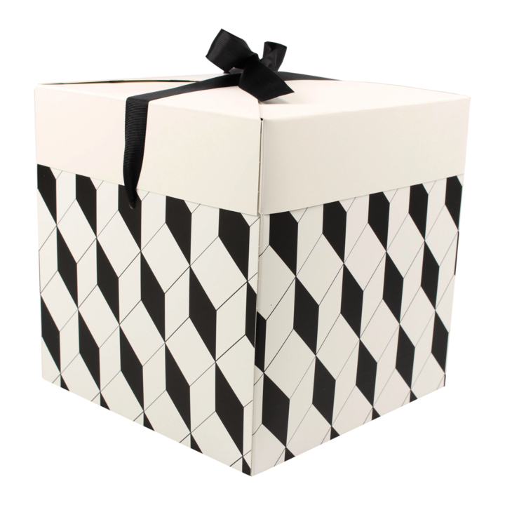 Geschenkdoos, pop up, 10x10x10cm, Cube (25 stuks) - 0