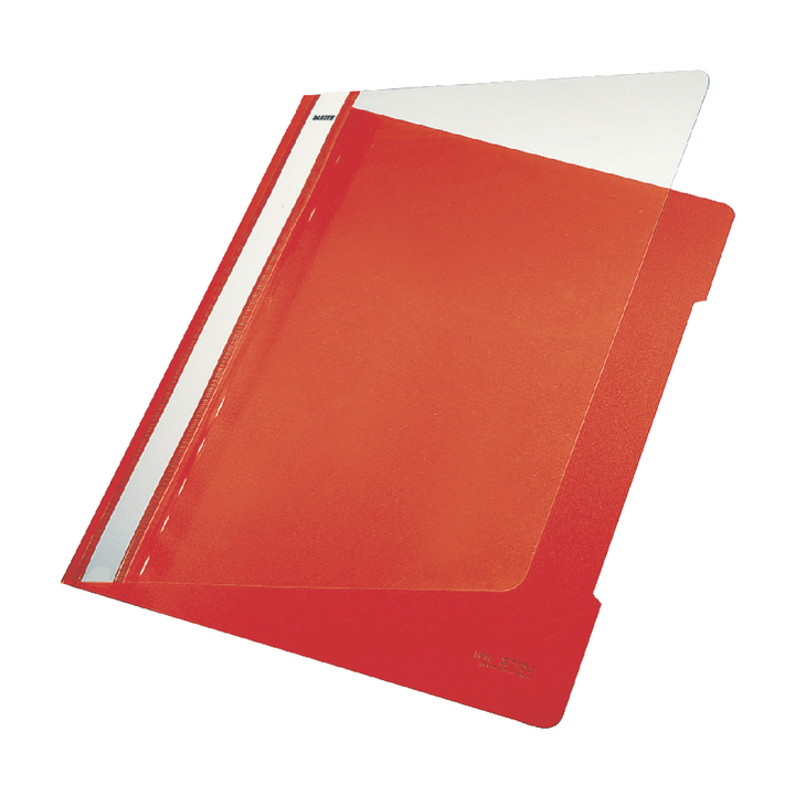 Snelhechter leitz 4191 a4 pvc rood - 0
