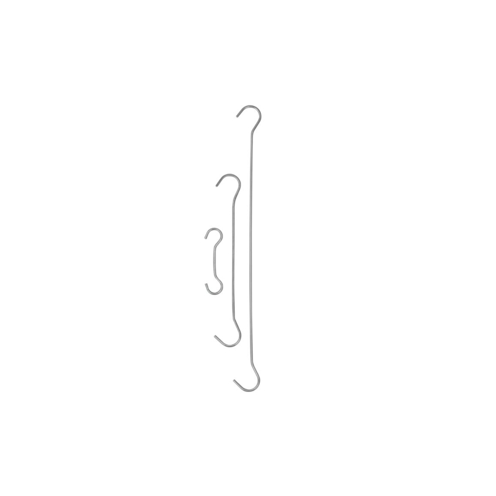 Dubbelhaak 100cm Ds. a25 Stuks - 0