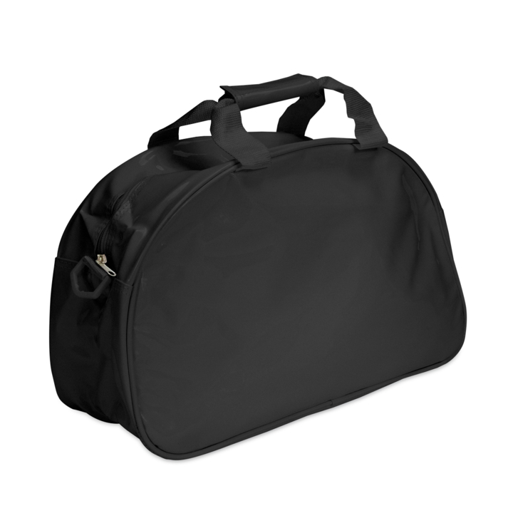 Sporttas, PVC, 46+16x27cm, zwart (25 stuks) - 0