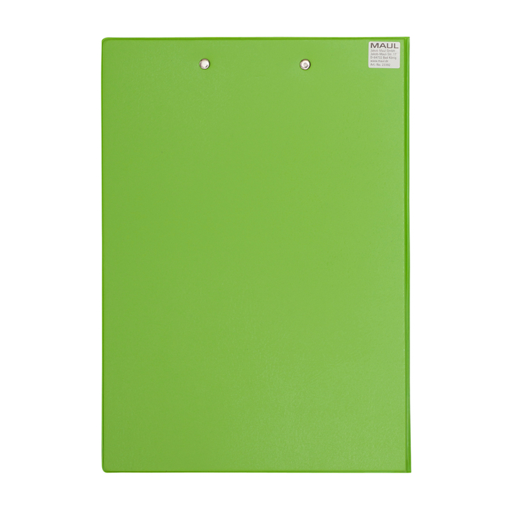 Klembordmap maul a4 staand + penlus neon groen(2339254) - 1
