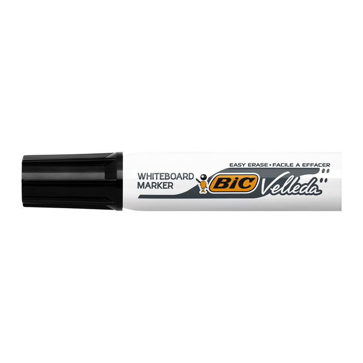 Viltstift bic 1781 whiteboard schuin 3-6mm zwart - 0