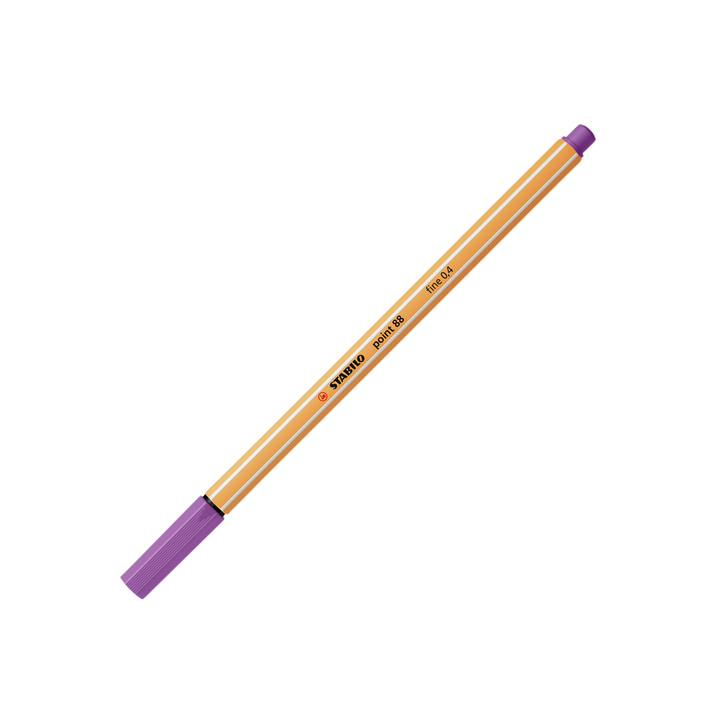 Fineliner stabilo point 88/60 vergrijsd violet(88/60) - 0