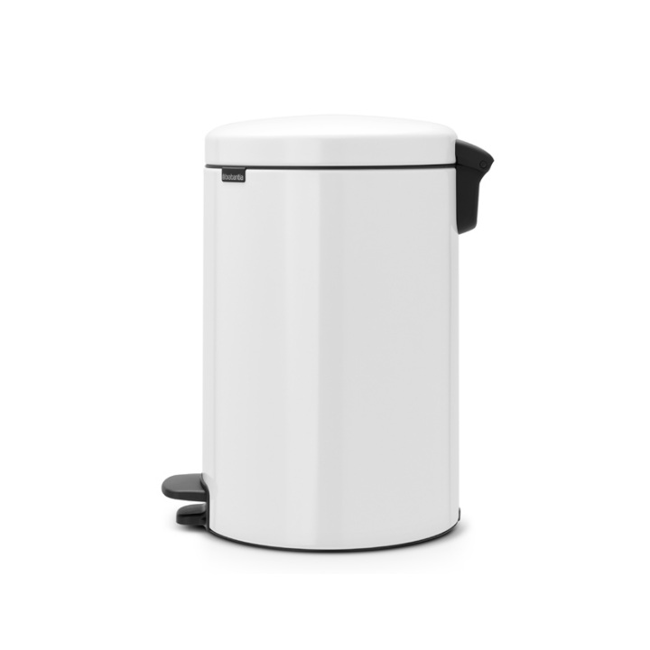 Brabantia Newicon, pedaalemmer, 20 liter, wit, VB 114243 - 1