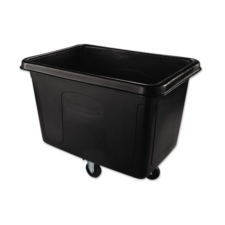 Rubbermaid, Cube Truck, 400 liter, zwart, VB 004614 - 0