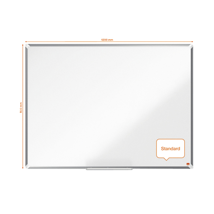 Whiteboard nobo premium plus 1200x900mm emaille(1915145) - 1