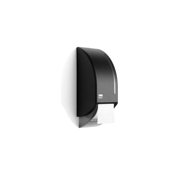 Satino Black | Systeemrol Toiletpapier Dispenser | ST10 | Zwart | 180287 - OP=OP AANBIEDING - 0