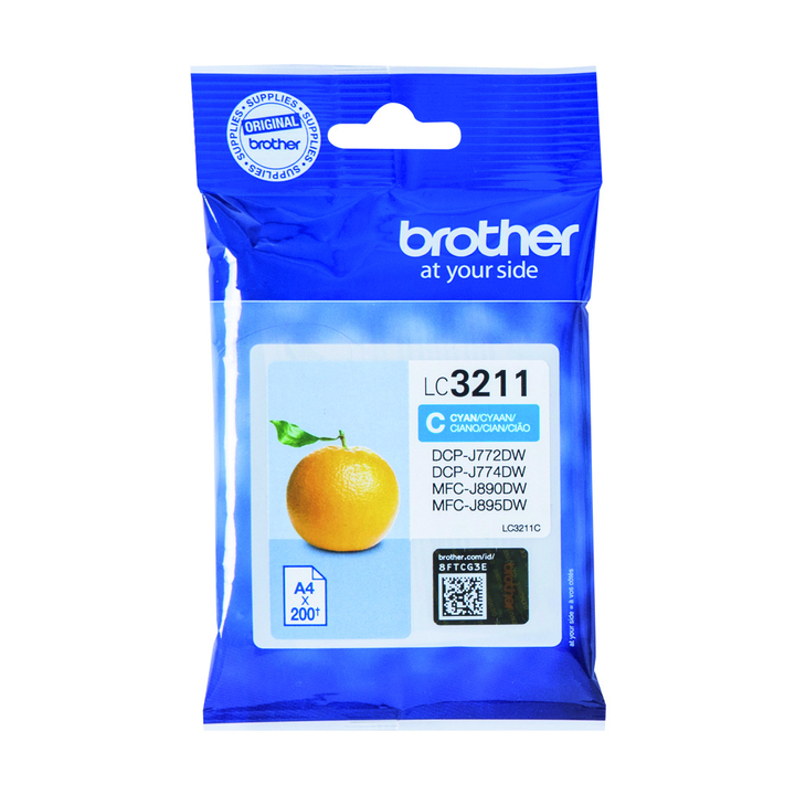 Inkcartridge brother lc-3211 blauw(lc3211c) - 0