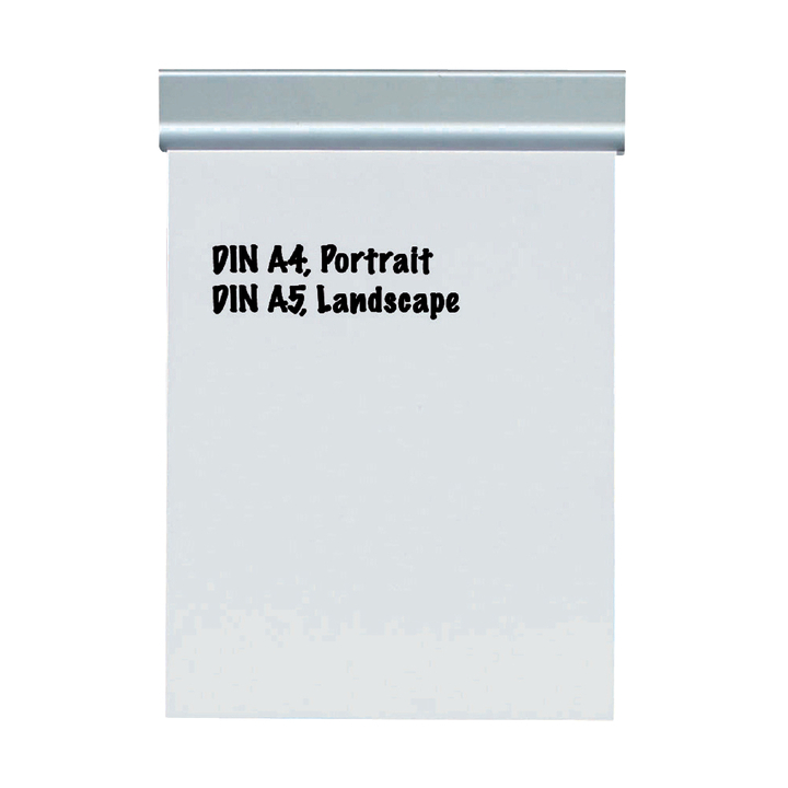 Klemlijst maul 21.8x4cm aluminium zelfklevend(6246408) - 1