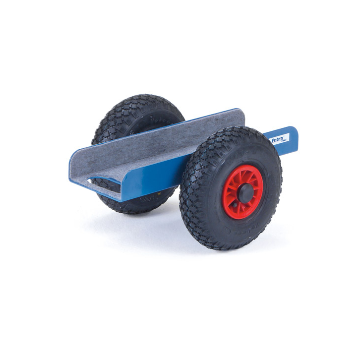 Platenroller breedte 380, Draagverm. 400kg Luchtbanden - 0