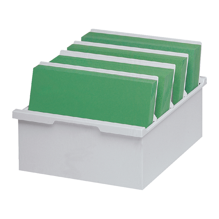 Kaartenbak exacompta 14x32cm 1000krt dwars gs(52540d) - 0