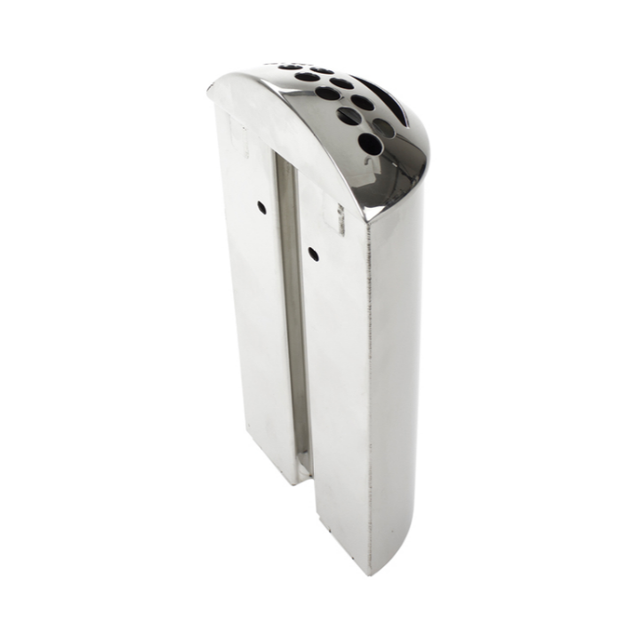 Binsystem, asbak voor in profiel, RVS, VB 713530 - 1