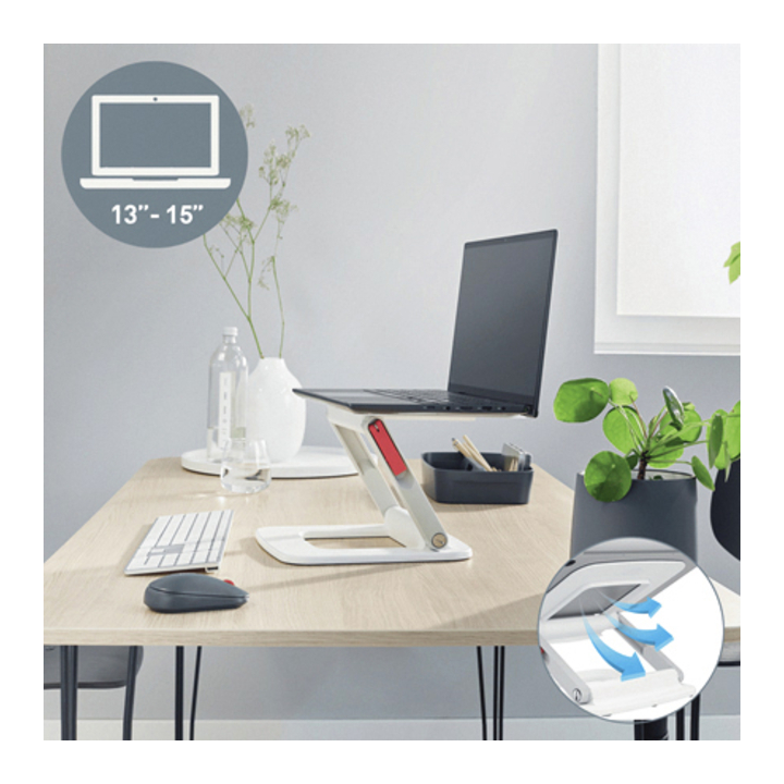 Laptopstandaard leitz ergo verstelbare multihoek(64240001) - 3