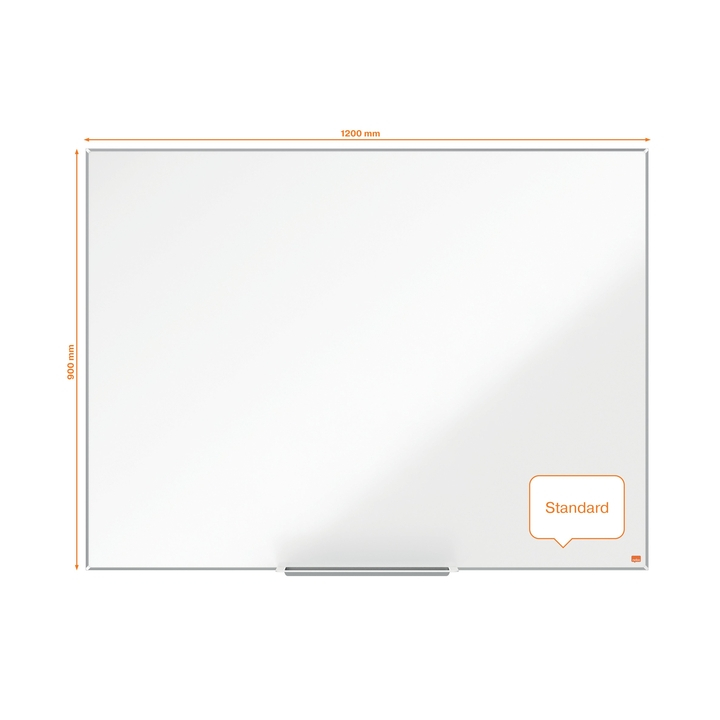 Whiteboard nobo impression pro 1200x900mm emaille(1915396) - 2