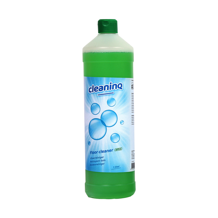 Cleaninq, vloerreiniger, 1 liter, frisse appelgeur, 1000058Q (1 stuk) - 0