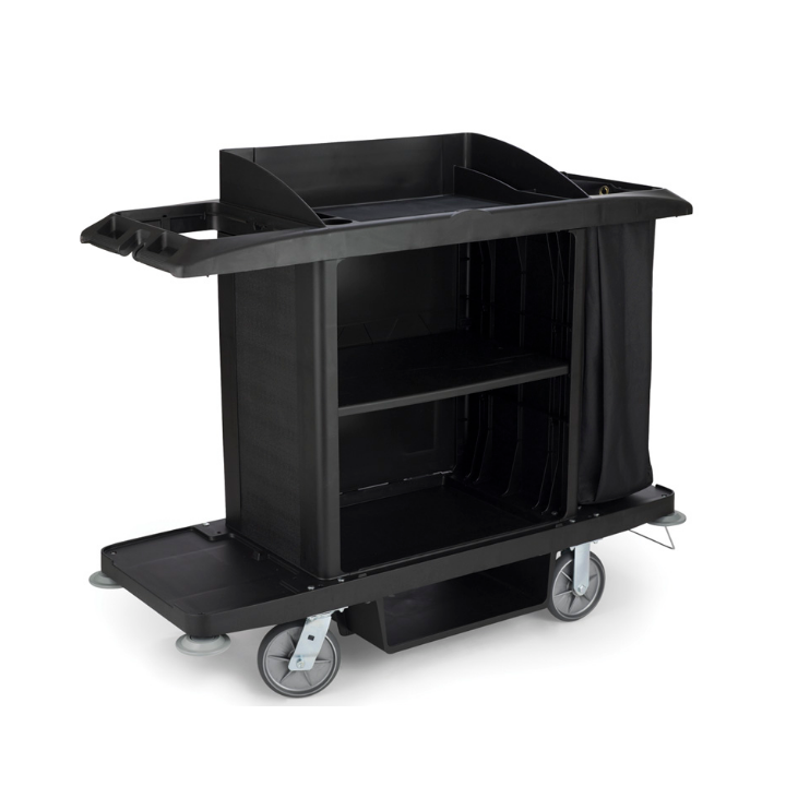 Rubbermaid, hotelwagen groot, zwart, VB 006189 - 0