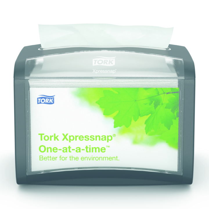 Tork Xpressnap Tabletop | Servet Dispenser | N4 | Zwart | 272611 - 3