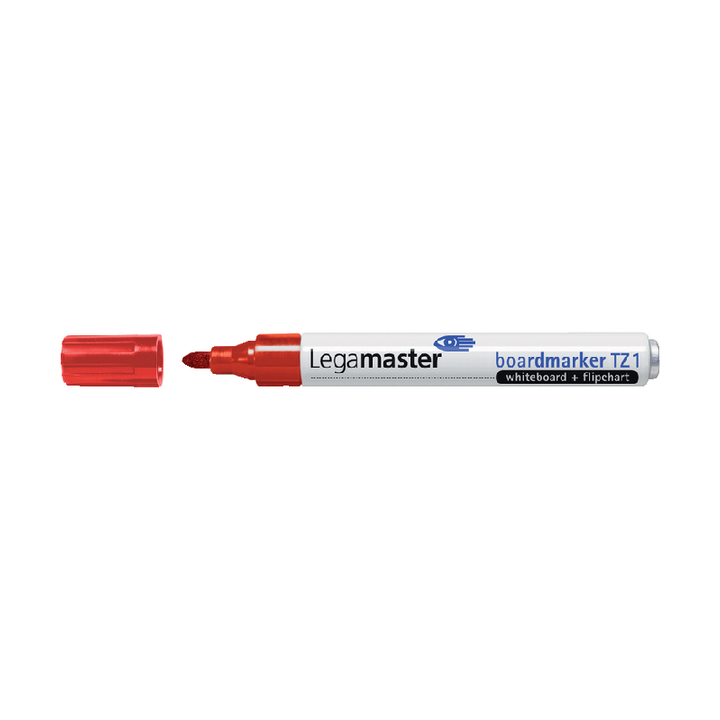 Viltstift lega tz1 whiteboard rond 1-3mm rood - 0