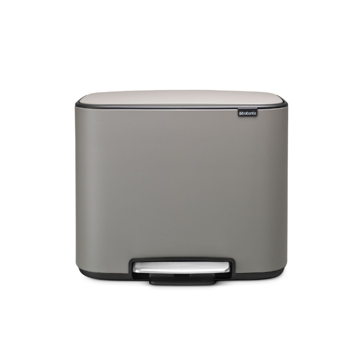 Brabantia, pedaalemmer, 3x11 liter, grijs, VB 121524 - 2