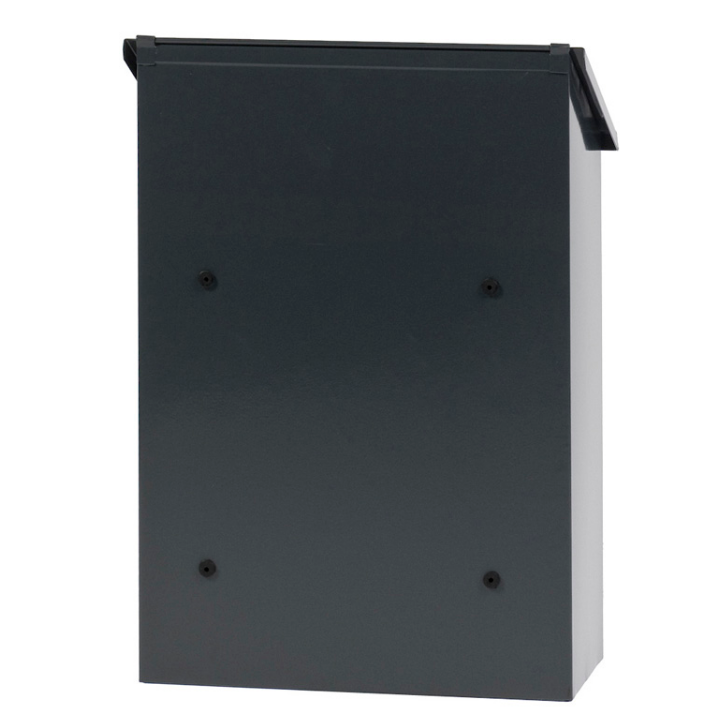 Wandbrievenbus Sebastian, 325x160x445 mm, antraciet, VB 440350 - 1