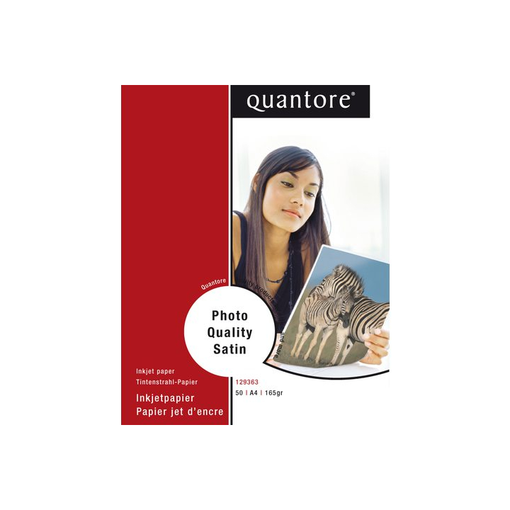 Fotopapier quantore a4 170gr mat satijn(129363) - 1