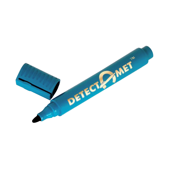 Viltstift detectie detectament rond blauw(de061002) - 0