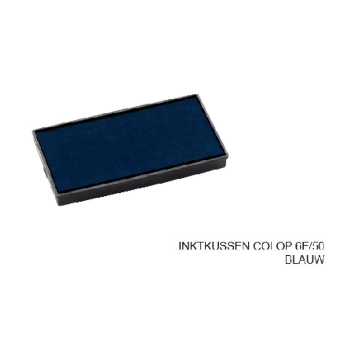 Inktkussen colop 6e/50 blauw - 0