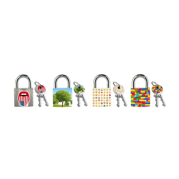 Hangslot masterlock 30mm 4 patronen assorti(3520190945273) - 0
