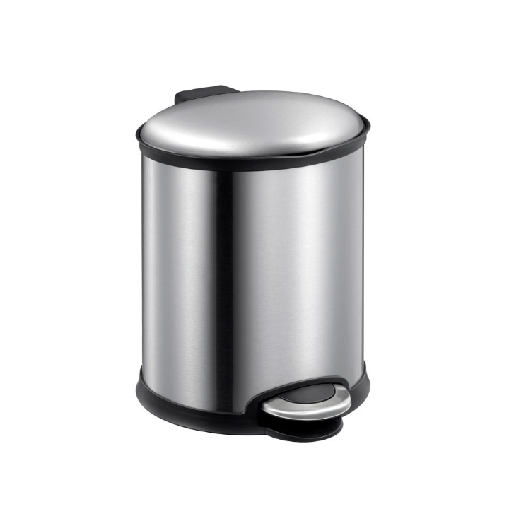 Eko Ellipse, pedaalemmer, 6 liter, mat RVS, VB 932506 - 0