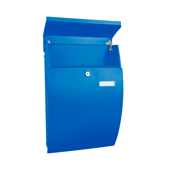Geronan, wandbrievenbus, blauw, VB 716906 - 1