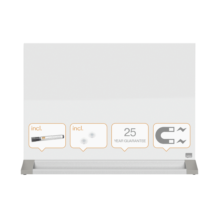 Desktop glasbord nobo diamond(1905265) - 0