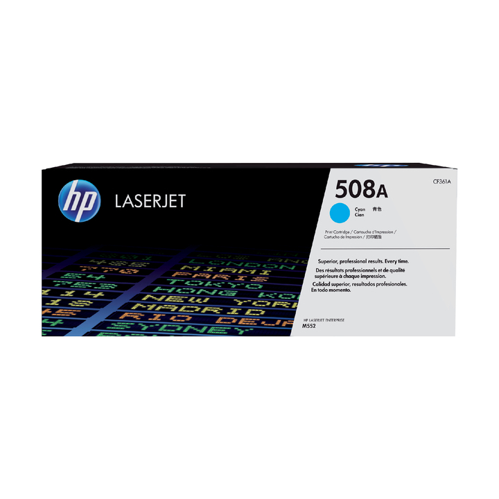 Tonercartridge hp 508a cf361a 5k blauw(cf361a) - 0