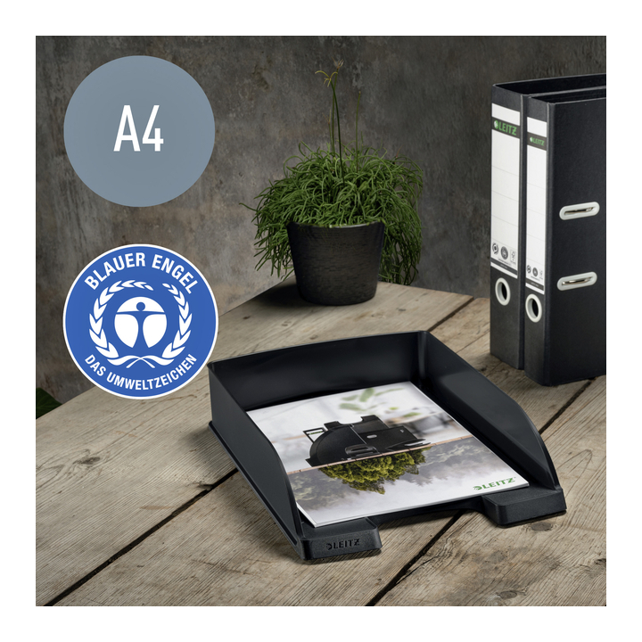 Brievenbak leitz recycle a4 zwart(52275095) - 2