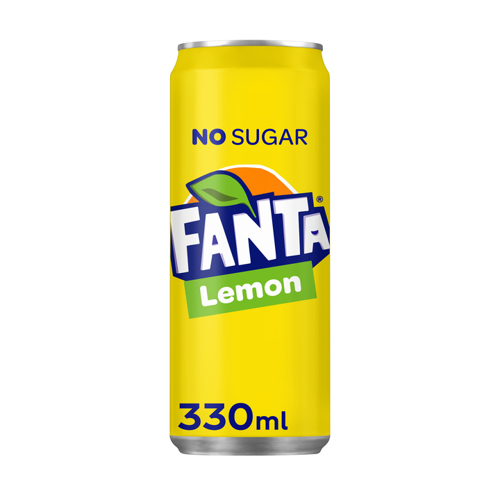Frisdrank fanta lemon zero blik 330ml(284958) - 0