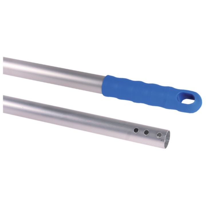 Aluminium mopsteel, zonder schroefdraad 150cm, blauw, 05189 (1 stuk) - 1