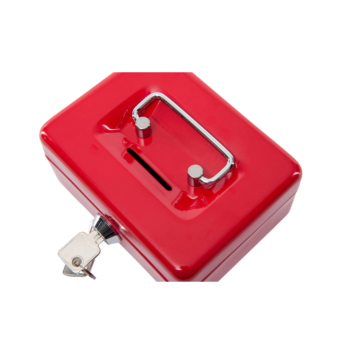 Geldkist maul 125x95x60mm spaargleuf rood(5603025) - 1
