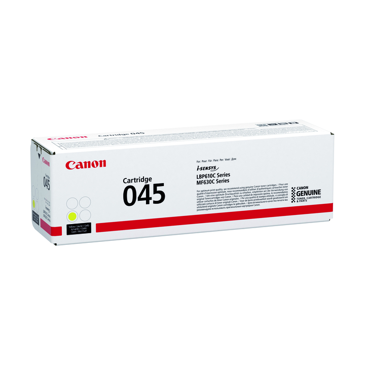Tonercartridge canon 045 1.3k geel(1239c002) - 1