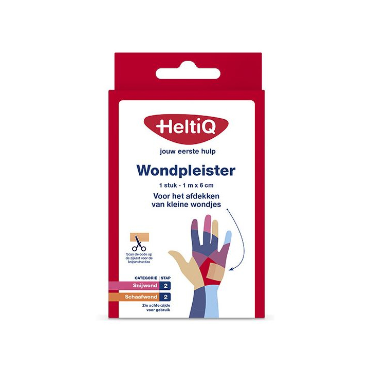 HeltiQ, wondpleister, 6 cm x 1 meter (1 stuk) - 0