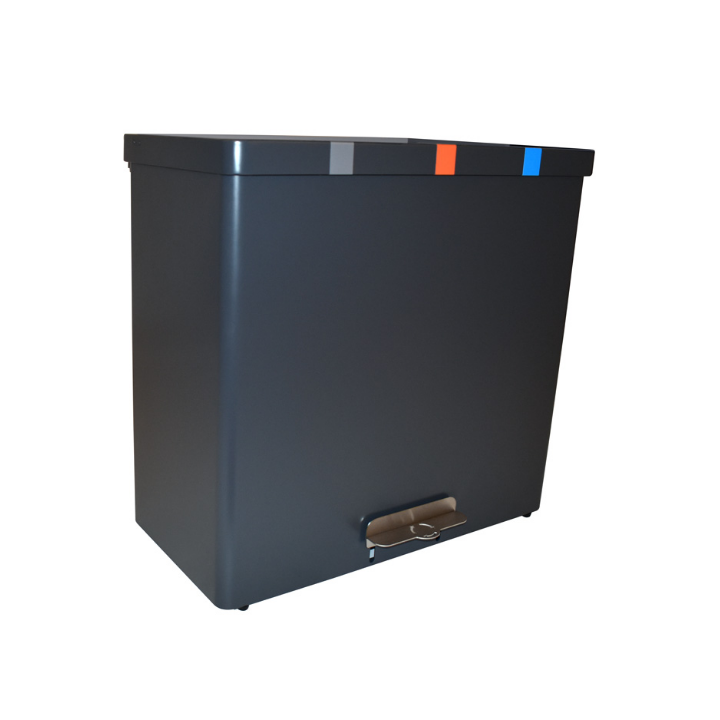 RecycloKick, afvalscheidingsstation, 3x34 liter, VB 191390 - 0