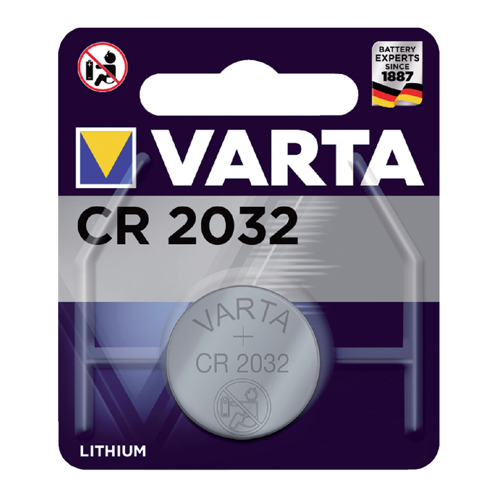 Batterij varta cr2032 lithium(6032101401) - 0