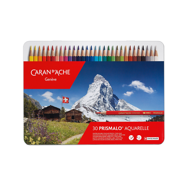 Kleurpotlood caran d'ache prismalo 30st ass - 0
