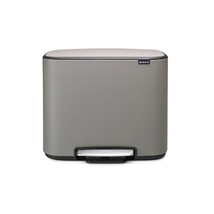 Brabantia, pedaalemmer, 11+23 liter, grijs, VB 121562 - 2