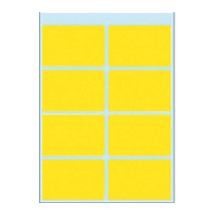 Etiket herma 3691 26x40mm 40st geel - 0